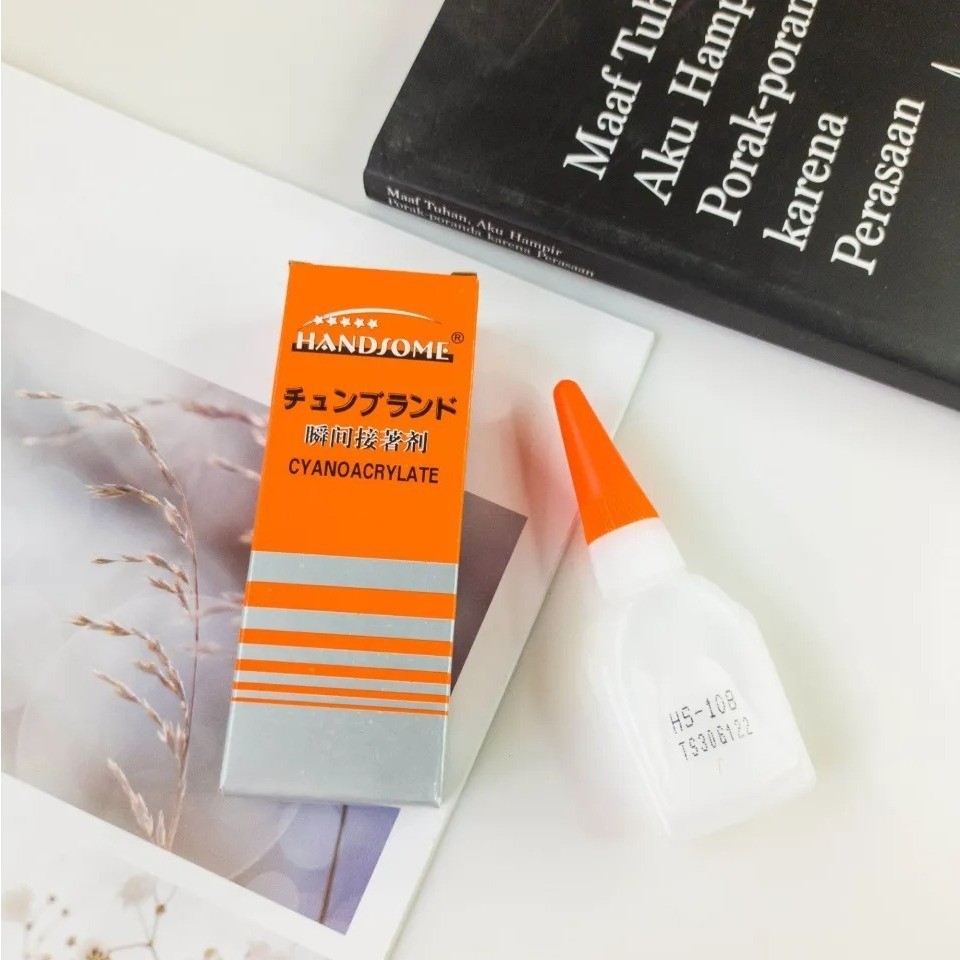 Lem HANDSOME Korea lem untuk besi lem kayu lem ATK keterampilan kuat Termurah