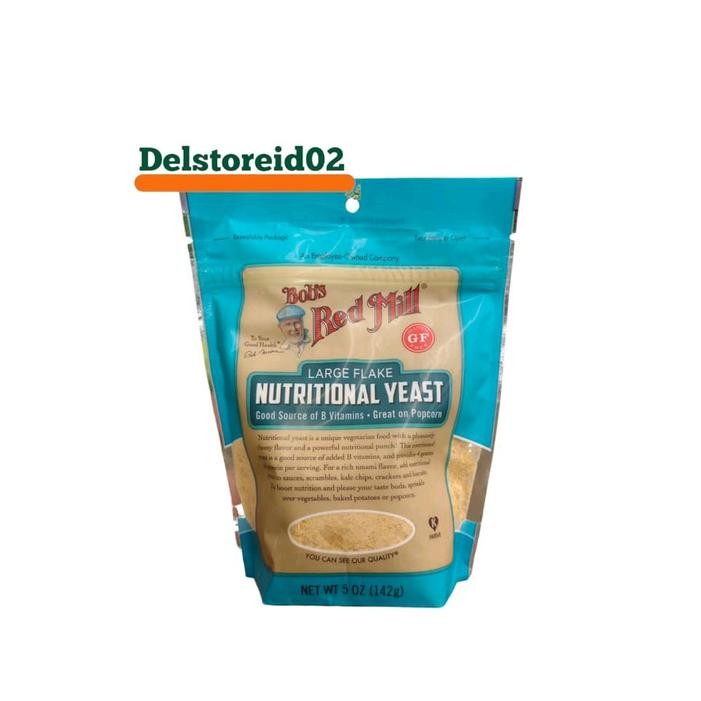 

Bob's red mill large flake nutritional yeast (ragi) 142gr