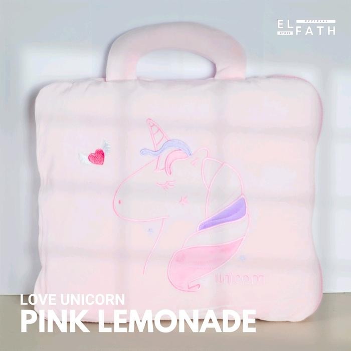 Terbaru ELFATH Bantal Selimut Balmut Bulu Halus 160×200 Motif Karakter Lucu Non-Timbul Premium balmu