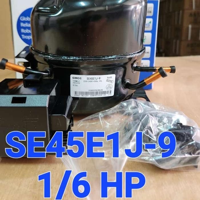 kompresor kulkas 2 pintu sharp original GMCC SE45E1J-9Original 1/6Hp