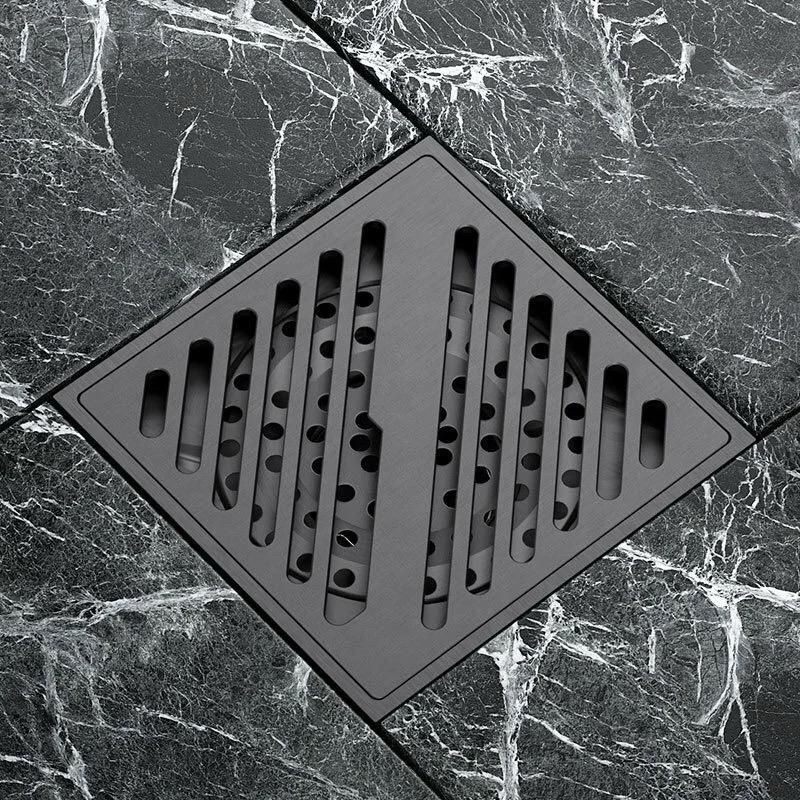 SARINGAN GOT FLOOR DRAIN KUNINGAN ANTI KECOAK GREY