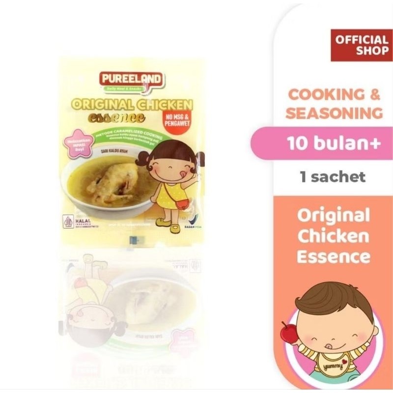 

Pureeland - Original Chicken Essence Sachet - Adwa Organic