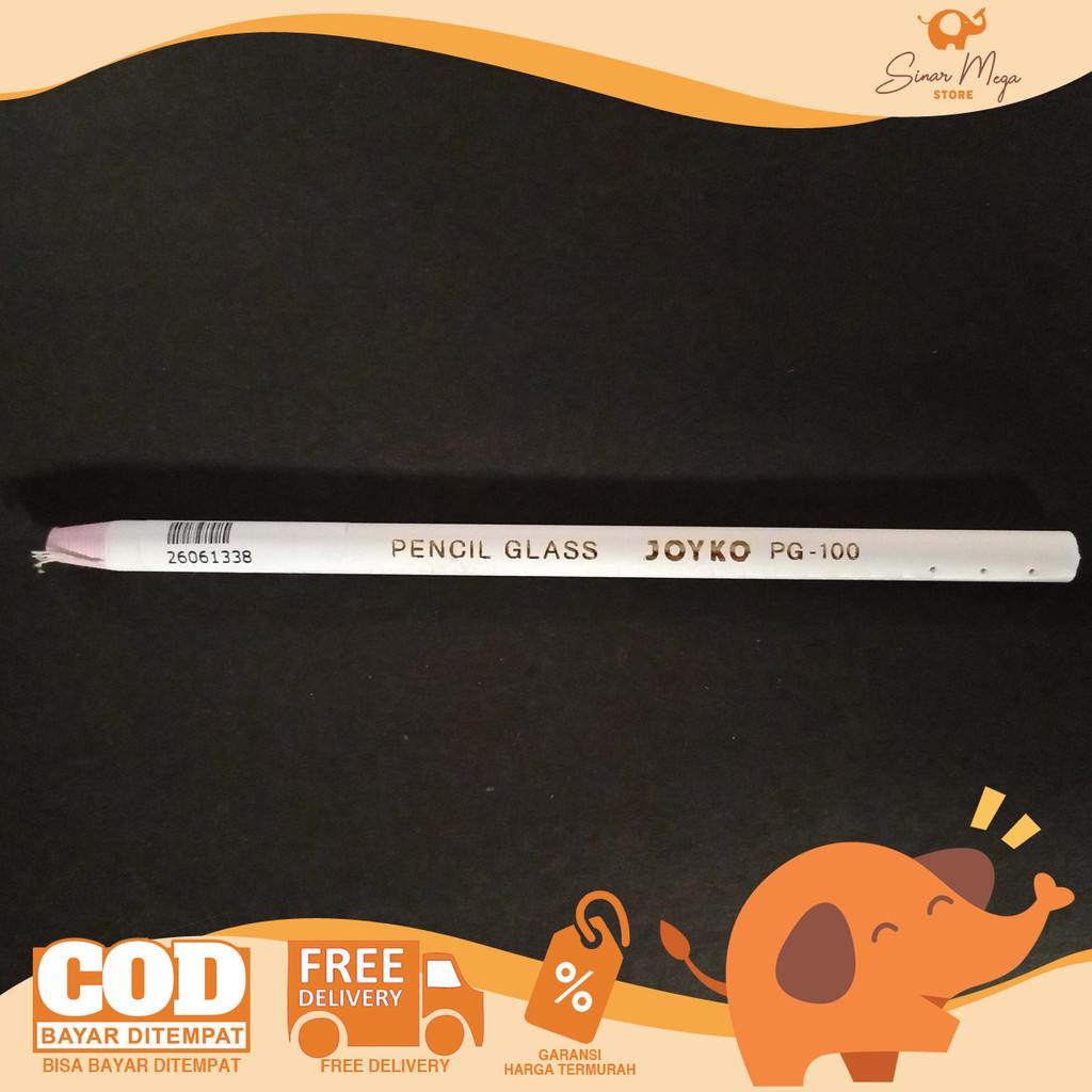 

Joyko Pencil Glass PG100 - Pensil Kaca DEFECT SATUAN Murah