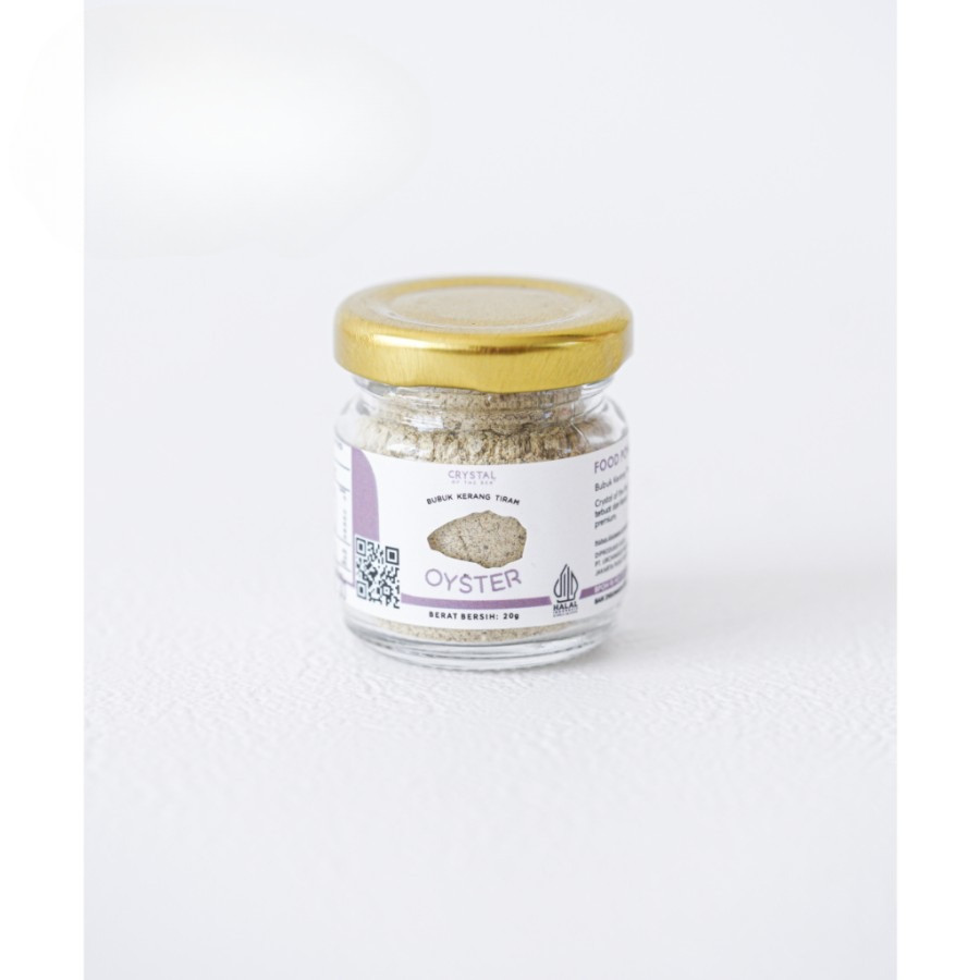 

Crystal of the Sea | Oyster Powder (20GR) / Bubuk Kerang Tiram Bumbu Kaldu MPASI NON MSG