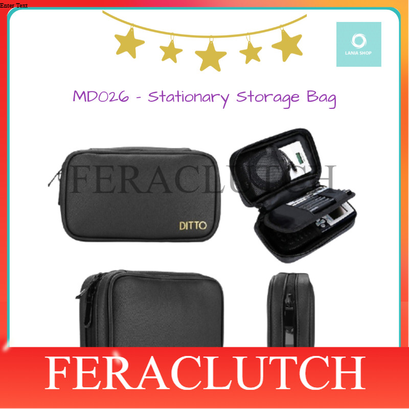 

FERACLUTCH MD026 - Stationary Storage Bag - Tas Penyimpanan Alat Tulis