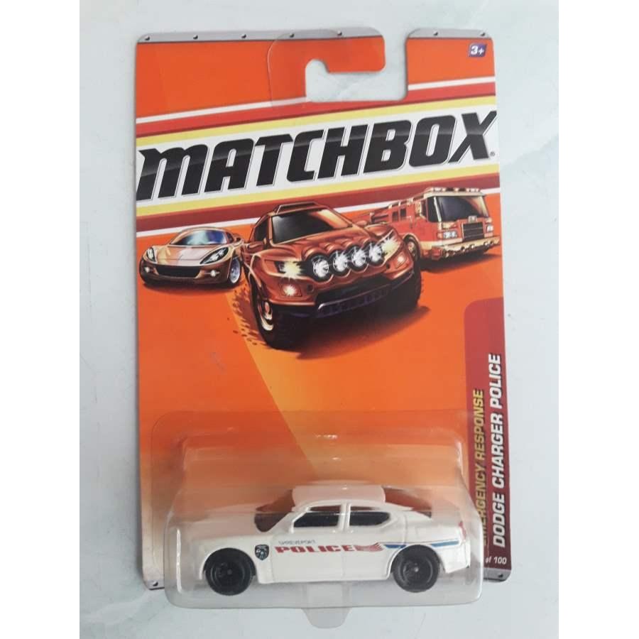 DIECAST MATCHBOX - DODGE CHARGER POLICE  R4984