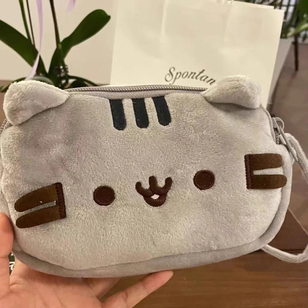 

1PC Cute Cat-Themed Soft Pencil Case & Desk Organizer - Perfect for Daily Office Use
