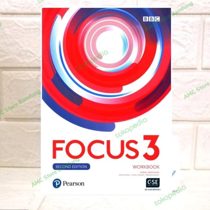 Focus 3 2nd ed Student book & Workbook with Audio CD Penulis : Sue Kay - workbook