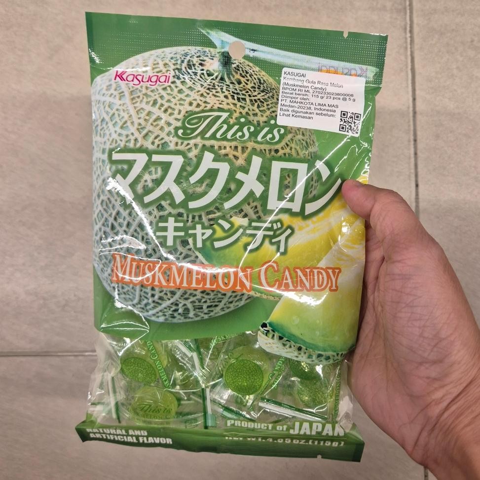 

Kasugai candy permen buah rasa Muskmelon Melon 115gr
