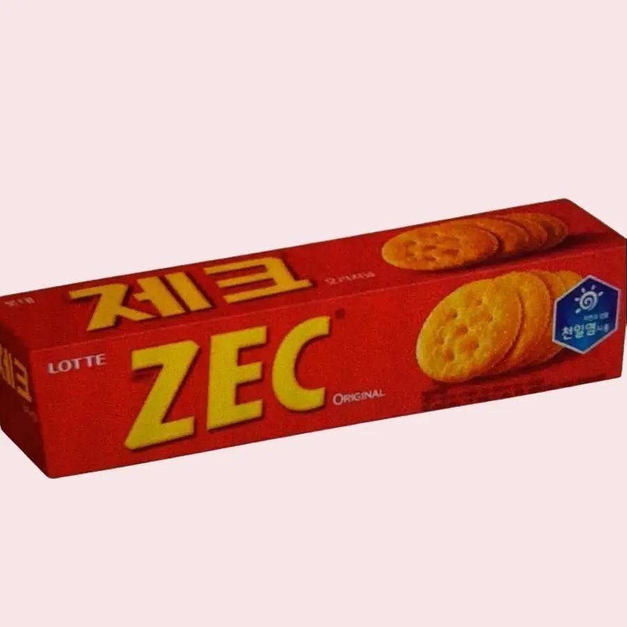 

Lotte ZEC Cheese Crackers Keju Biskuit Kreker Import 100gr