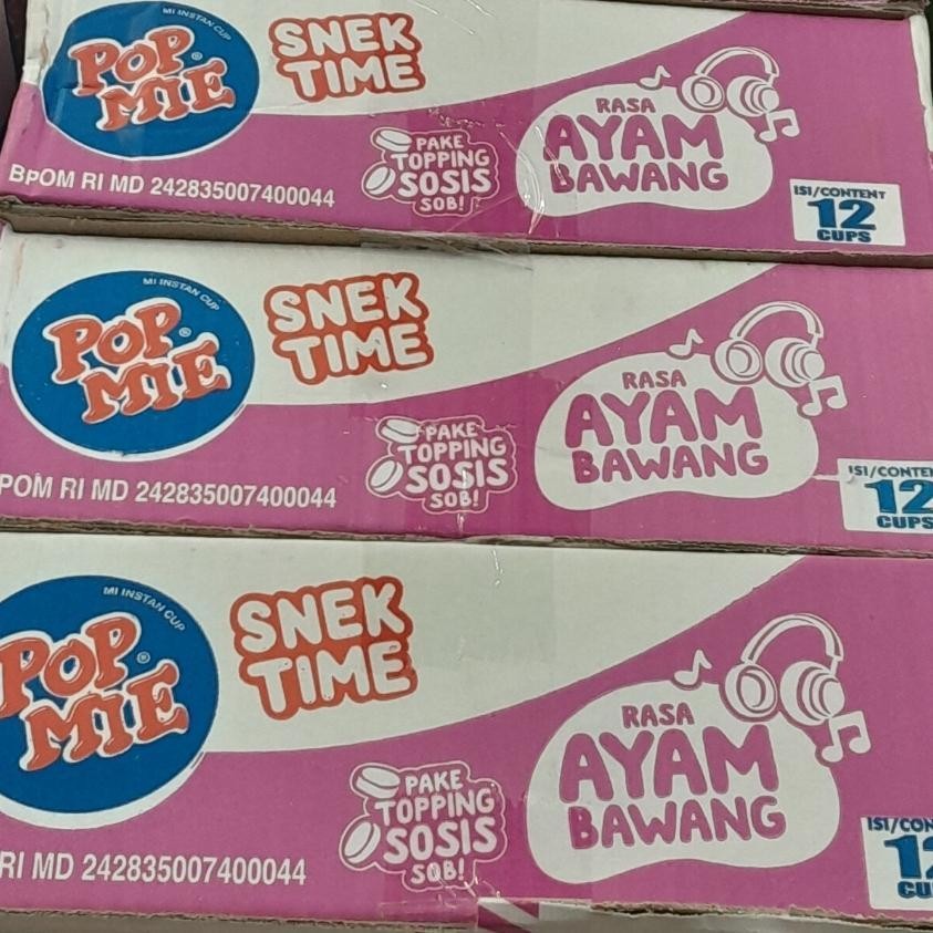 

Pop Mie Mini Mie Instan Cup Per 2 Dus Rasa Ayam Bawang 38gr ( 2dus x 12pcs )