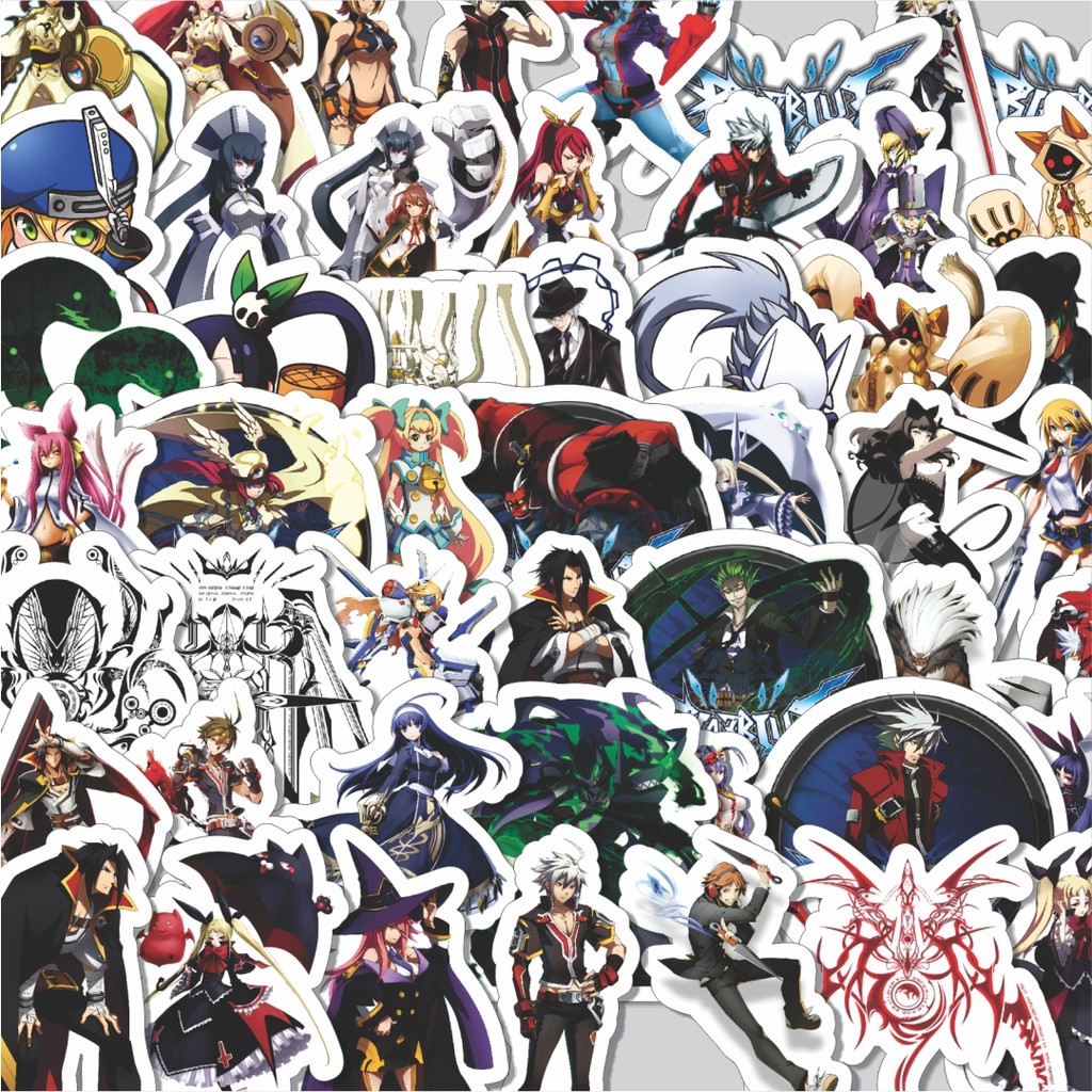 

Stiker Cutting Pack Stiker Game Series Blaz Blue Karakter Mix 1 Isi 100Pcs Series Aesthetic Lucu Keren Untuk Koper Bahan Vynil