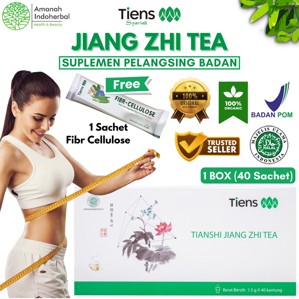 

Jiang Zhi Tea Pelangsing ORI & Detox Racun Lemak Tubuh, Teh Original dan Alami Menghilangkan Lemak Jahat dalam Darah, Mencegah Kolesterol, Asam Urat, Rematik, Darah Tinggi, Melangsingkan Badan Serta Melancarkan Aliran Darah & Sirkulasi Pencernaan