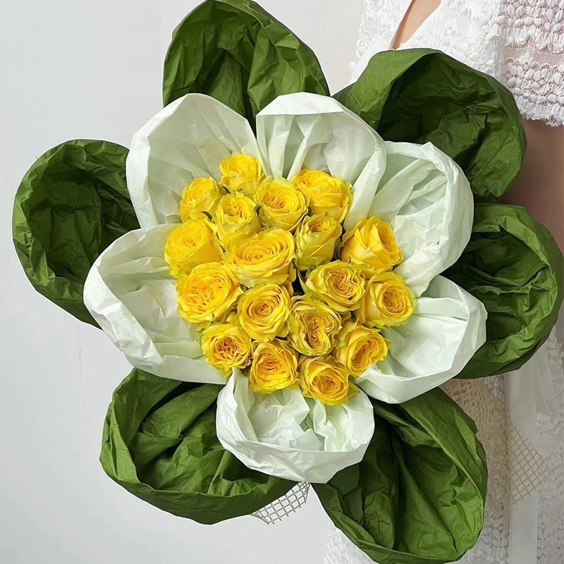 

Hand Wrinkled Wraping Paper / Hand made Paper Untuk Buat Buket Bunga.