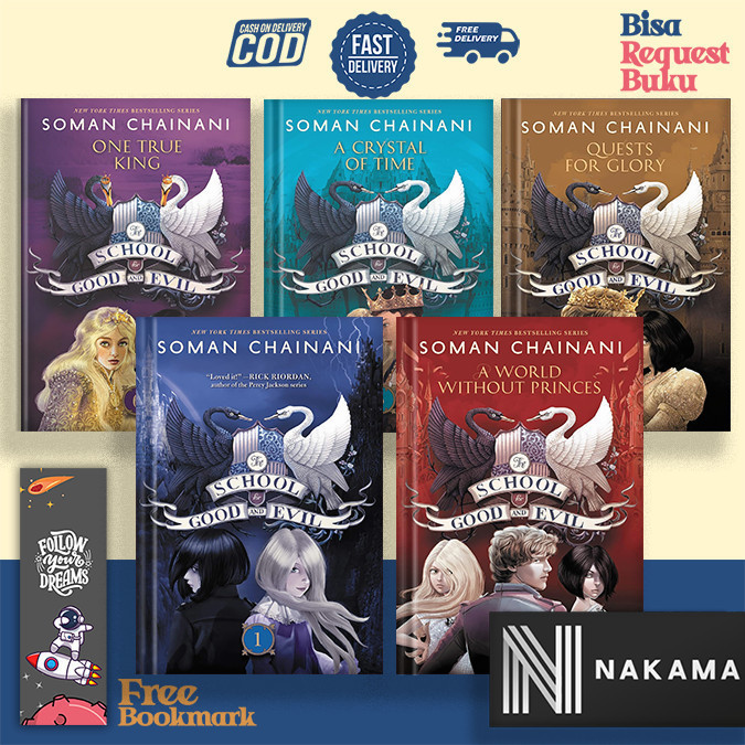 School for Good and Evil (6 book series) By Soman Chainani (English)