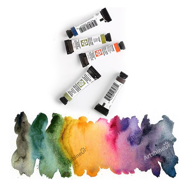 

Tubes Daniel Smith Watercolor Paint 1/3 Series 5ML 46 Colors Artist Picturist Professional Paniting School Art Drawing Supplies
