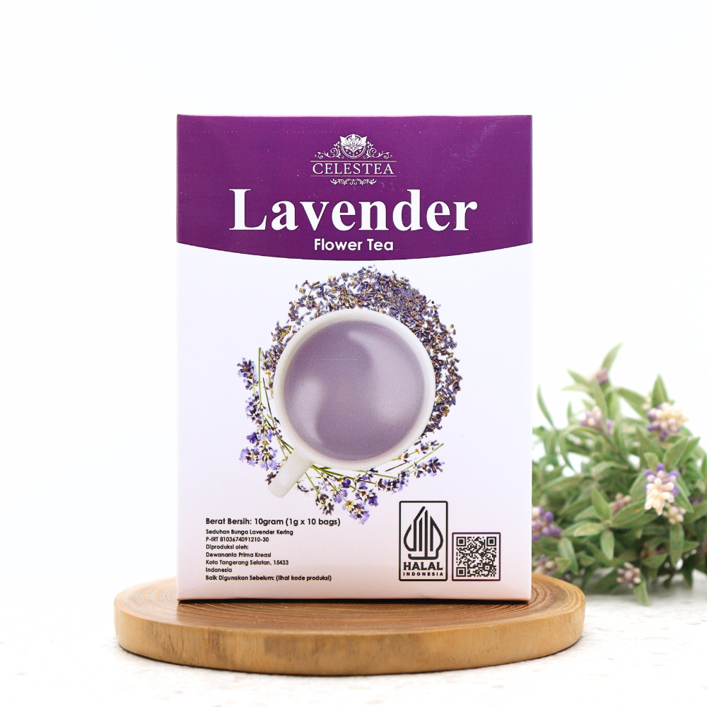 

Lavender Artisan Tea Teh Bunga Lavender - Celestea