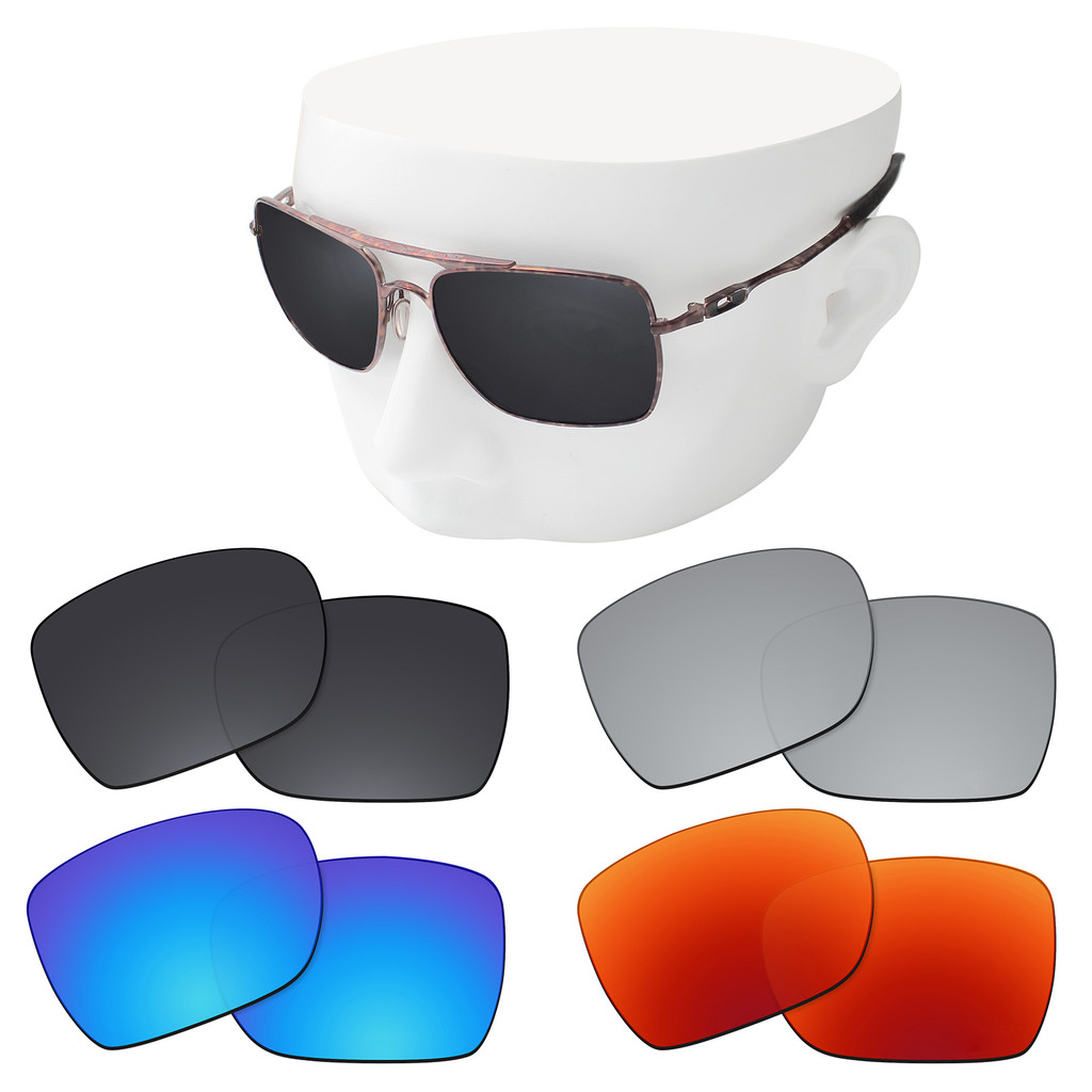 OOWLIT Polarized Replacement Lenses for Oakley Deviation OO4061 59mm Sunglasses (Only Lenses)