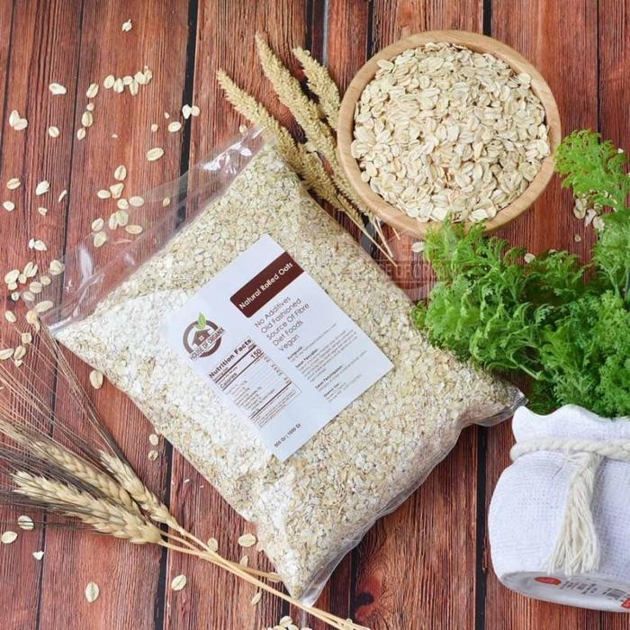 

Natural Rolled Oat 2500 Gr bebas lemak trans 12 bulan