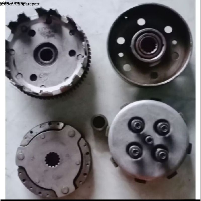 rumah kopling/sarang kopling Jupiter z PNP Vega r new Vega lama full set kampas ganda original secon