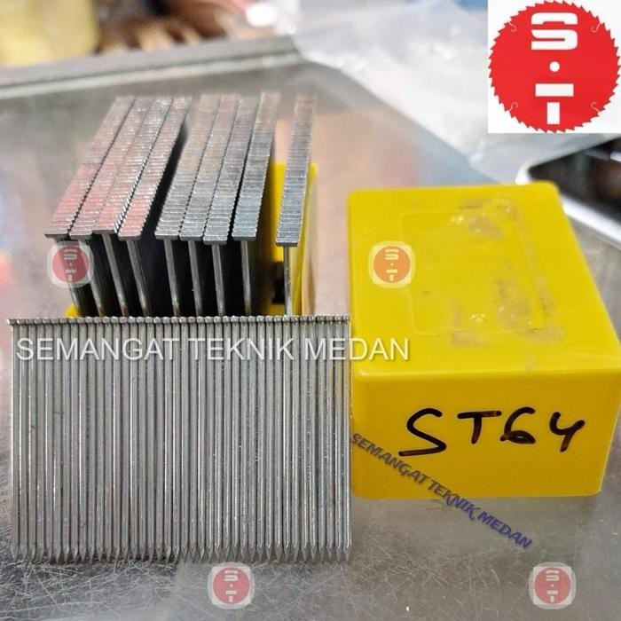 PAKU BETON STAPLES TEMBAK REFILL NAIL NAILER GUN 64 mm 64mm ST64 ST 64