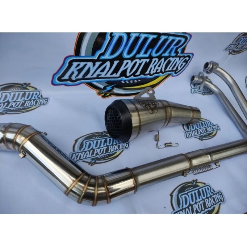 knalpot R9 gp series titanium sanblast ninja karbu ninja fi  ninja new yamaha mt25 R25 cbr250 rr z 2