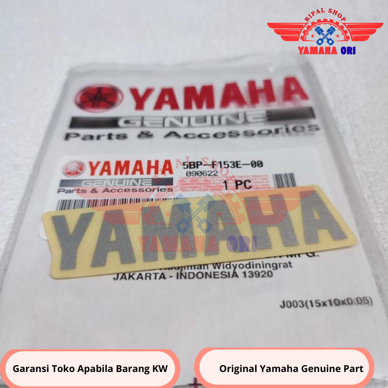 EMBLEM STIKER TOOLBOX RX KING ORIGINAL BARU YAMAHA 5BP-F153E-00