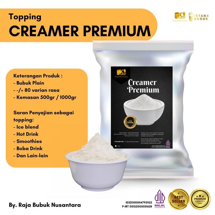 

Krimer Premium (Penambah Rasa Creamy) Creamer Premium - 1kg