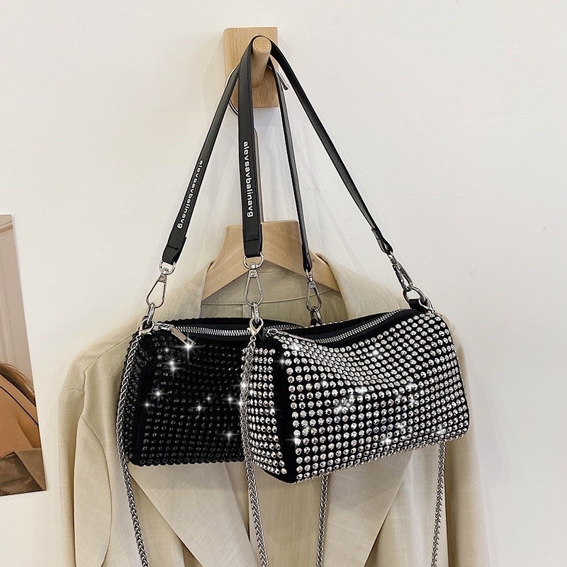 Tas Selempang Bahu Sling Bag Shoulder Bag Wanita Cewek Perempuan Ibu Ibu Emak Import Mewah Premium W