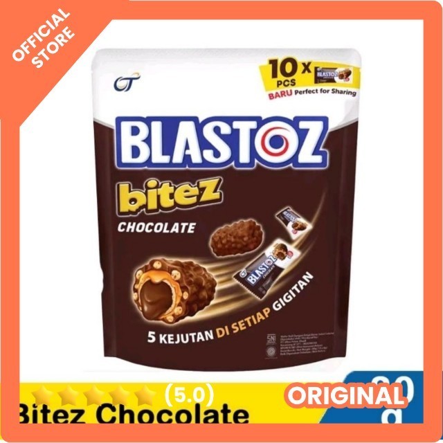 

BLASTOz CHOCOLATE BITEZ SHARE IT ISI 10pcs