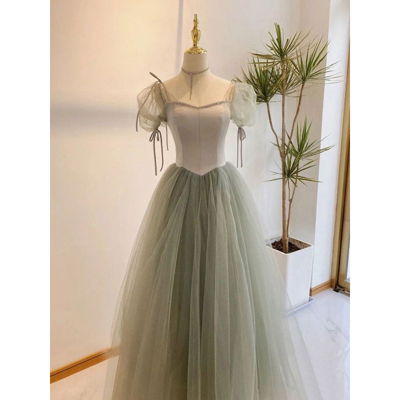 dress prom dress tulle party dress pesta