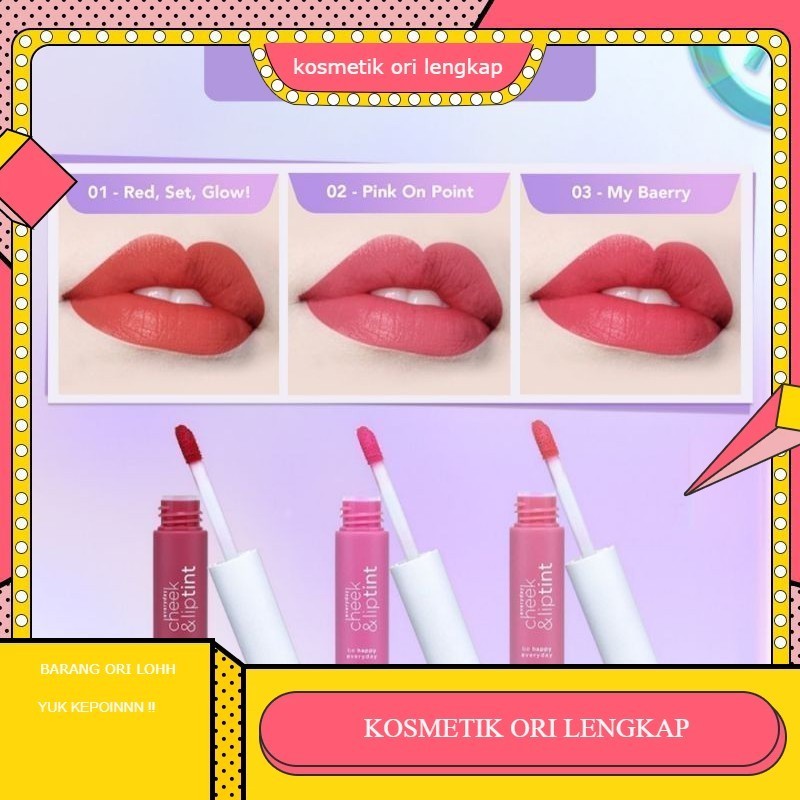 Wardah Everyday Cheek&Liptint | liptint WARDAH \\