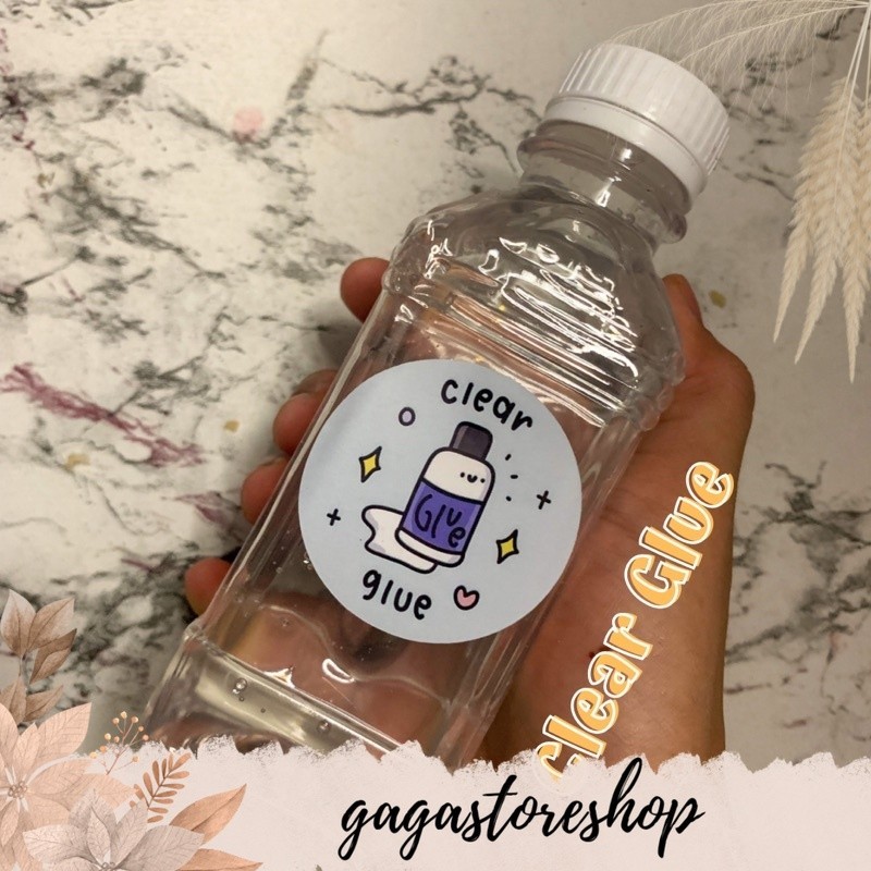 

CLEAR GLUE 250 ML BY SLIME BINTARO || LEM BENING 250 ML GGS