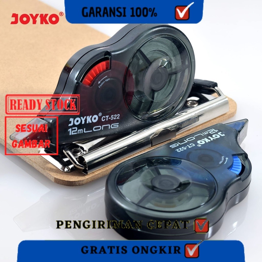 

Joyko Correction Tape TipEx Kertas Joyko CT-522 CT-559 Pastel Tip X KeringTERLARIS