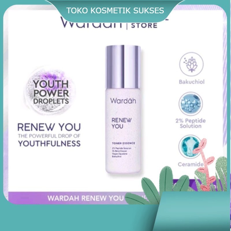 Wardah Renew you Toner Essence | toner WARDAH