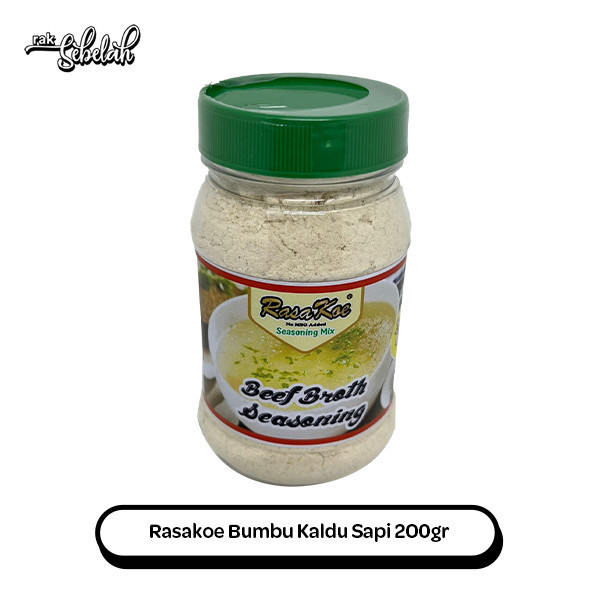 

RasaKoe Bumbu Masak Bubuk Kaldu Sapi 200g - Healthy Seasoning | No MSG | Tanpa Pengawet | Halal | Rak Sebelah