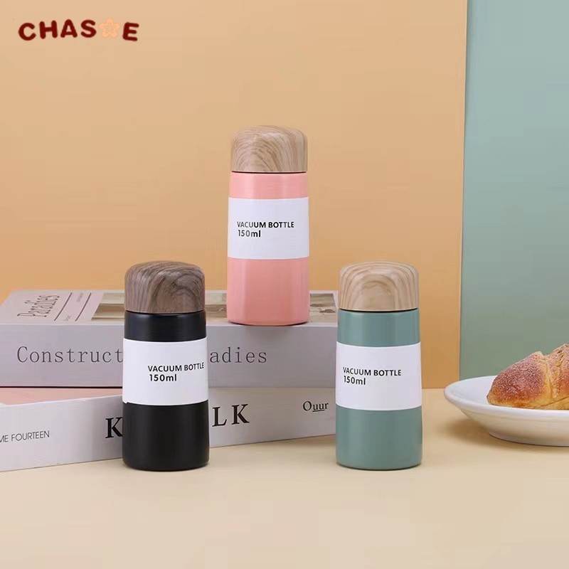 Gelas Termos Model Harajuku Berbahan Stainless/Botol Termos Mini Tahan Panas Dan Tahan Lama