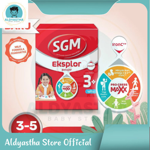 

SGM Eksplor 3 Plus Madu/Vanila 600Gr/ Yastore