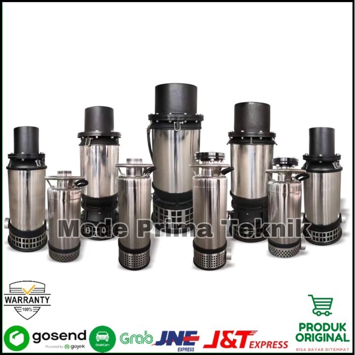 Pompa Celup 4" Submersible Pump 5HP Pompa Tambak Udang Kolam Ikan 4inc