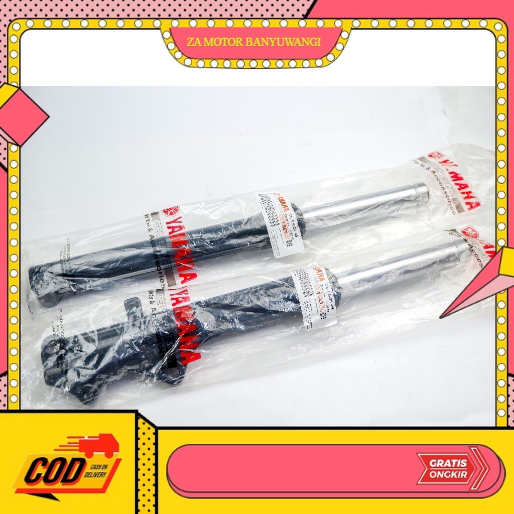 shock depan mio sporty ori - As Shock Depan Plus Tabung Yamaha Mio Smile 5TL - sok depan mio sporty