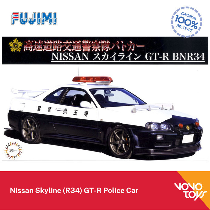 AR2158 Model Kit FUJIMI 1/24 Nissan Skyline R34 GT-R Police Car