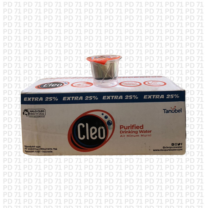 

Air Mineral Cleo Puding 120 Ml Isi 40 Pcs