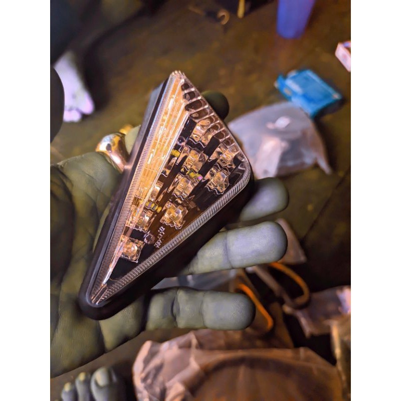 sein tempel led segitiga motor fairing