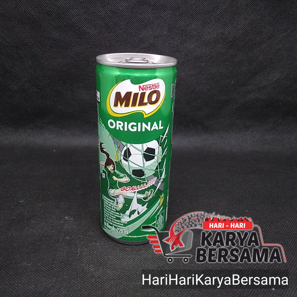 

MINUMAN KALENG NESTLE MILO ORIGINAL 220ML