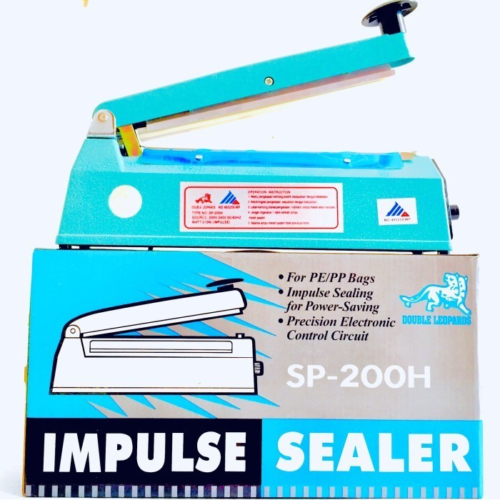 Double Leopard Impulse Sealer SP-200H Body Aluminium