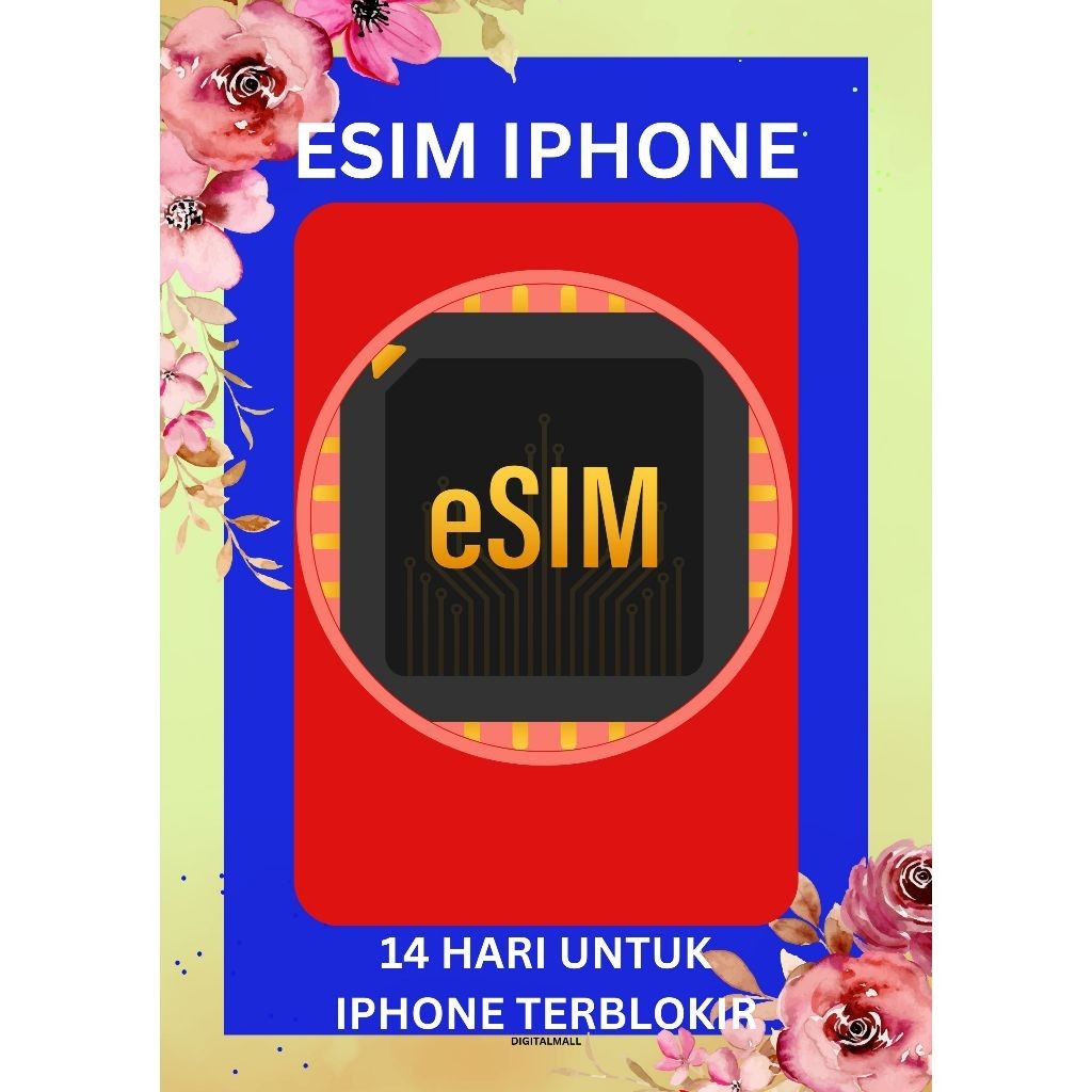 ESIM UNTUK IPHONE ANDROID IMEI TERBLOKIR