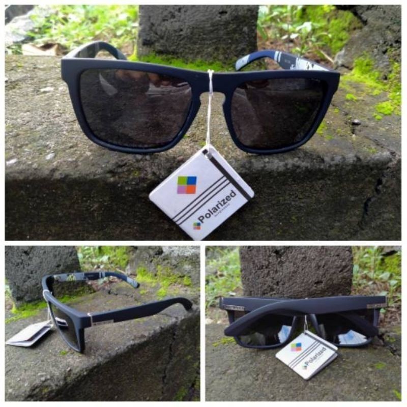 KACAMATA QUIKSILVER LENSA POLARIZED IMPORT, KACAMATA PRIA WANITA KACAMATA HITAM KACAMATA PANTAI