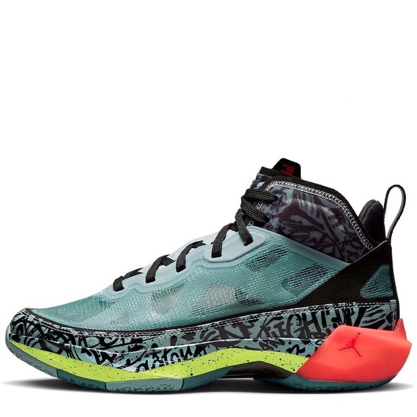 SEPATU BASKET  AIR JORDAN 37 HIGH "SATOU SABALLY" OCEAN CUBE PREMIUM HIGH QUALITY