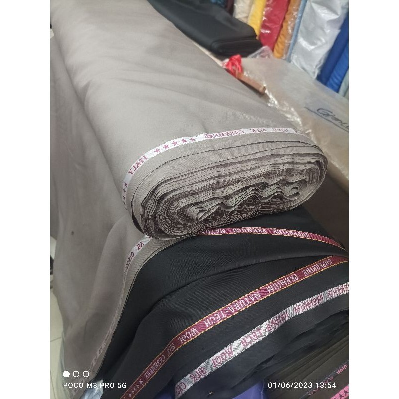 KAIN BAHAN PDH POLRI(MONTECRISTO)PREMIUM EXLUSIP100%ORIGINAL