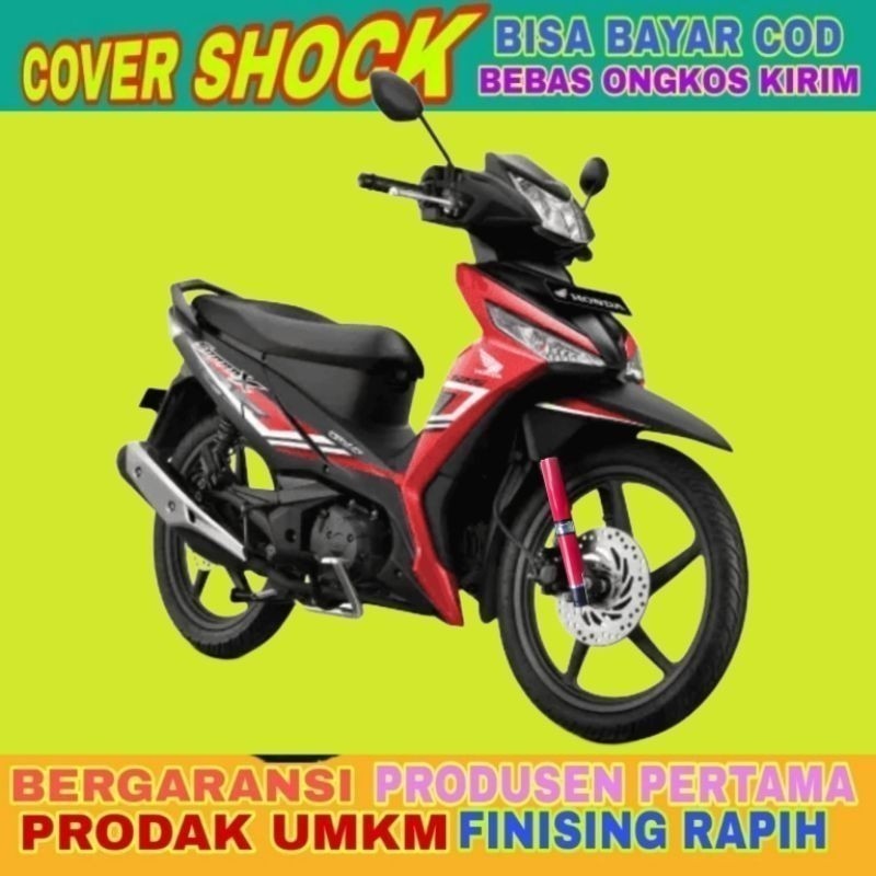 Aksesoris Motor Supra X 125 Cover Shock